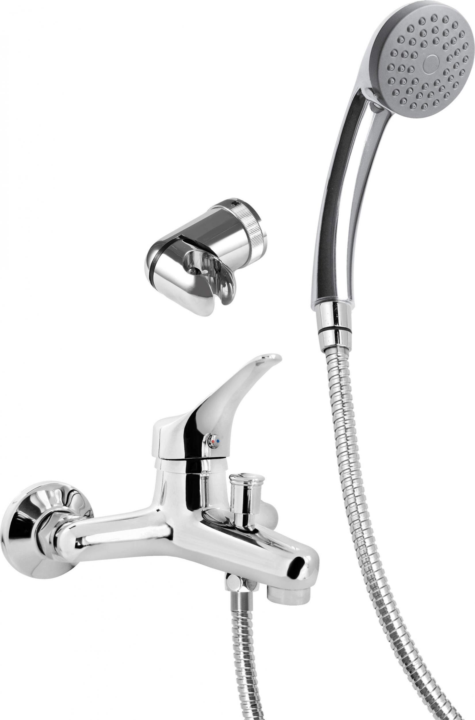 Bateria wannowa Deante BAT. JOKO CHROM WANNOWA Z KOMPLETEM NATRYSKOWYM