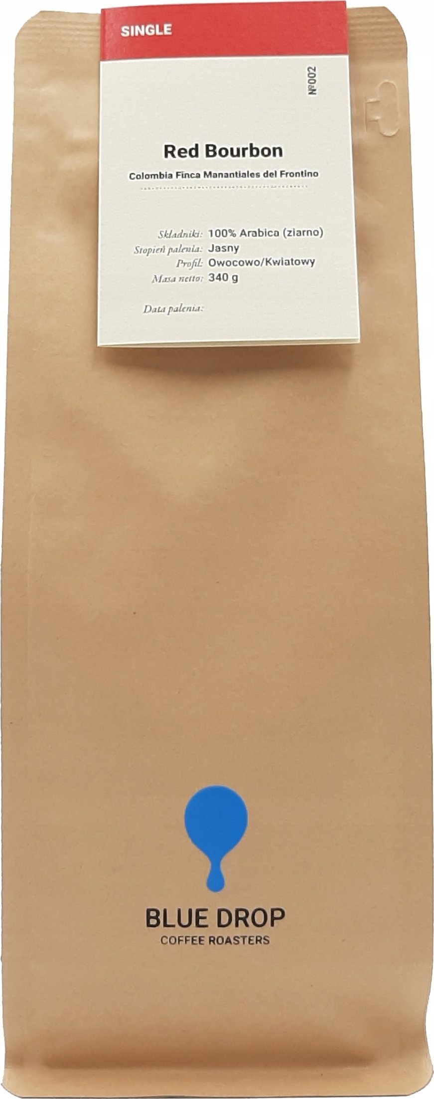 Kawa ziarnista Blue Drop Blue Drop Red Bourbon 340 g