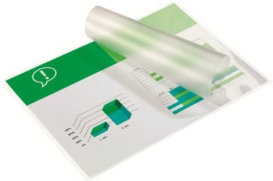 Ibico shiny A5 laminating pouches 75 microns Crystal clear - (100 pcs.)