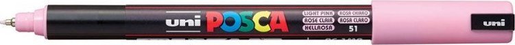 Uni MARKER PLAKATOWY UNI POSCA PC-1MR PASTELOWY RÓŻOWY
