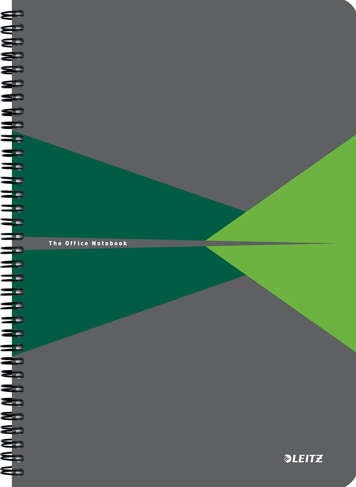 Ko�onotatnik Office Card A4 kratka zielo