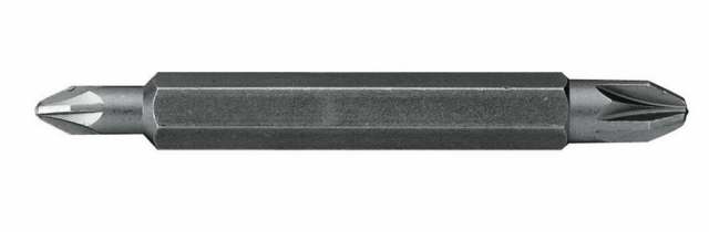 Stanley Końcówka podwójna krzyżowa 1/4" Pz1/Pz2 60mm 10szt. 68-786