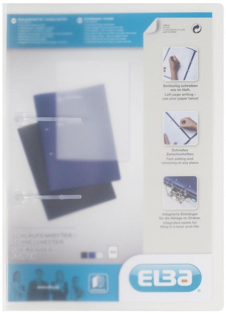 Oxford Schlaufenhefter A4 aus PP 05 mm für ca. 100 Blatt