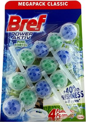 Bref Zawieszka do WC Bref Active Pine 3x50g uniwersalny
