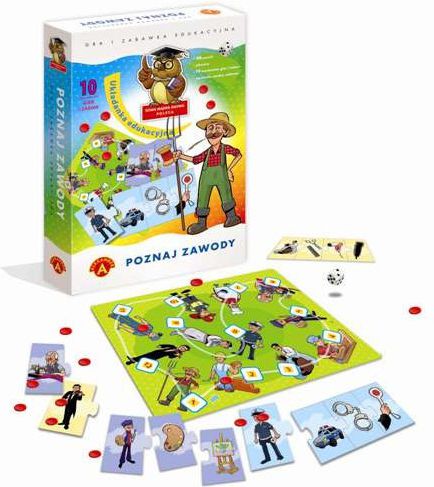 Alexander Układanka edukacyjna Poznaj zawody (1326)
