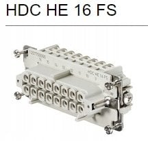Złącze śrubowe HDC-HE-16FS 1207700000