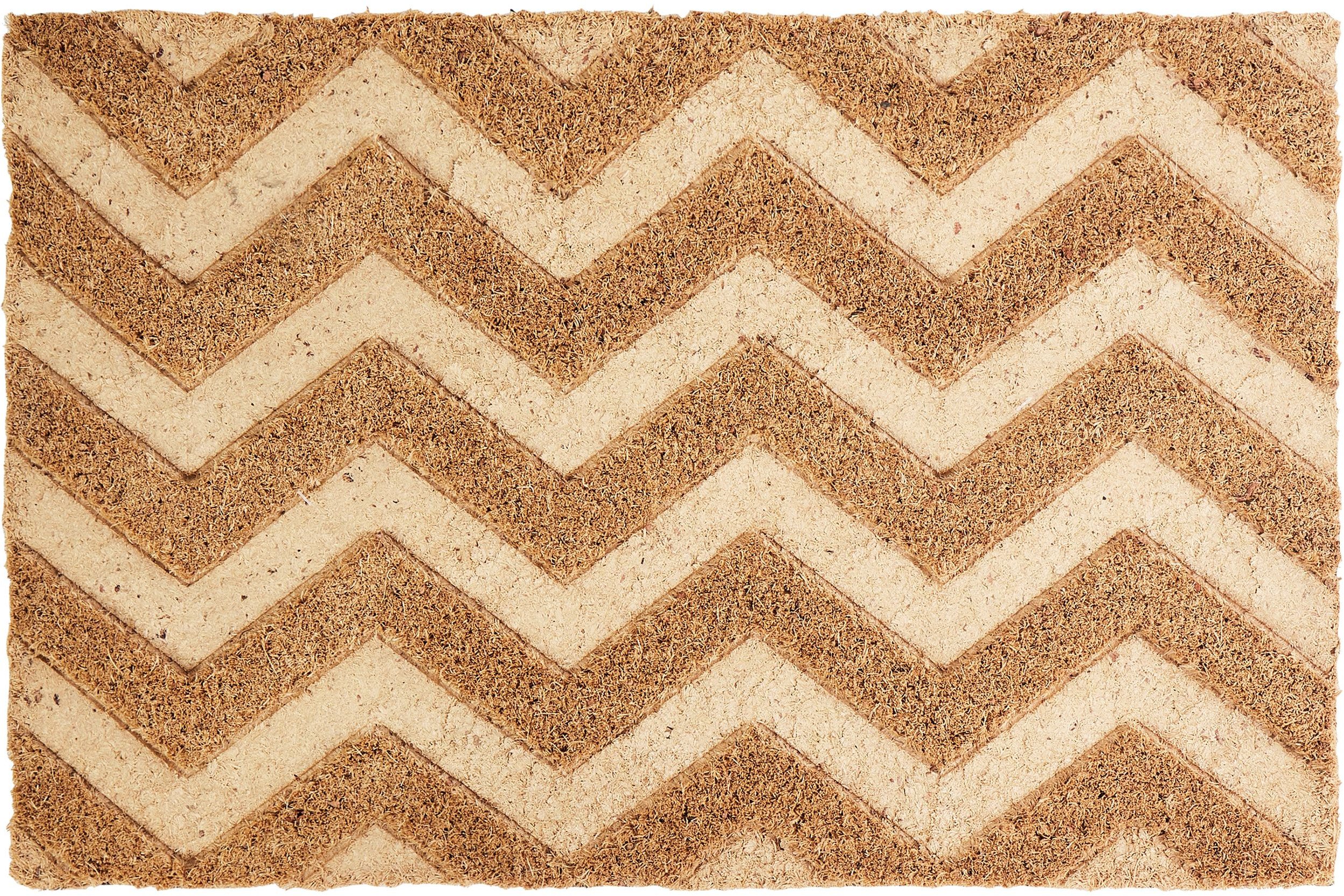 Wycieraczka ILOCOS 40 x 60 cm Naturalny Włókno kokosowe