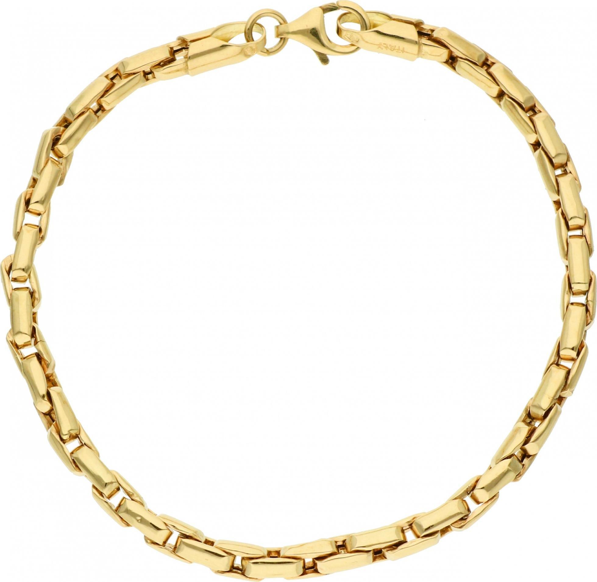 Rosanto Złota kobieca ciekawa bransoleta 20 cm 585 14k
