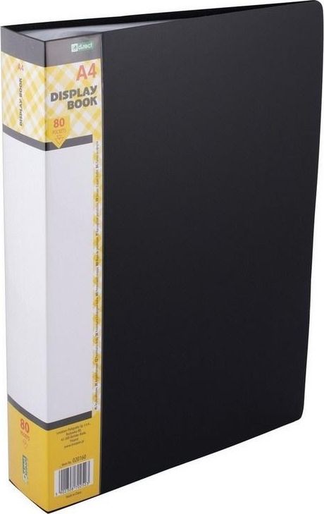 D.Rect Teczka ofertowa 80 koszulek czarna D.RECT