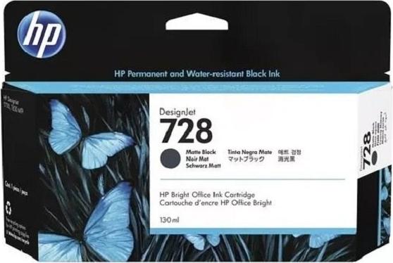 Tusz HP HP Ink Cart. No.728 black (3WX25A)