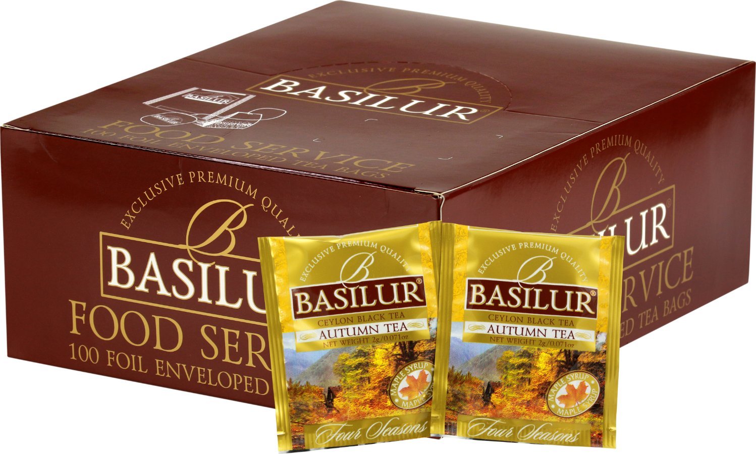Basilur Basilur AUTUMN TEA herbata czarna KLONOWA 100 szt.