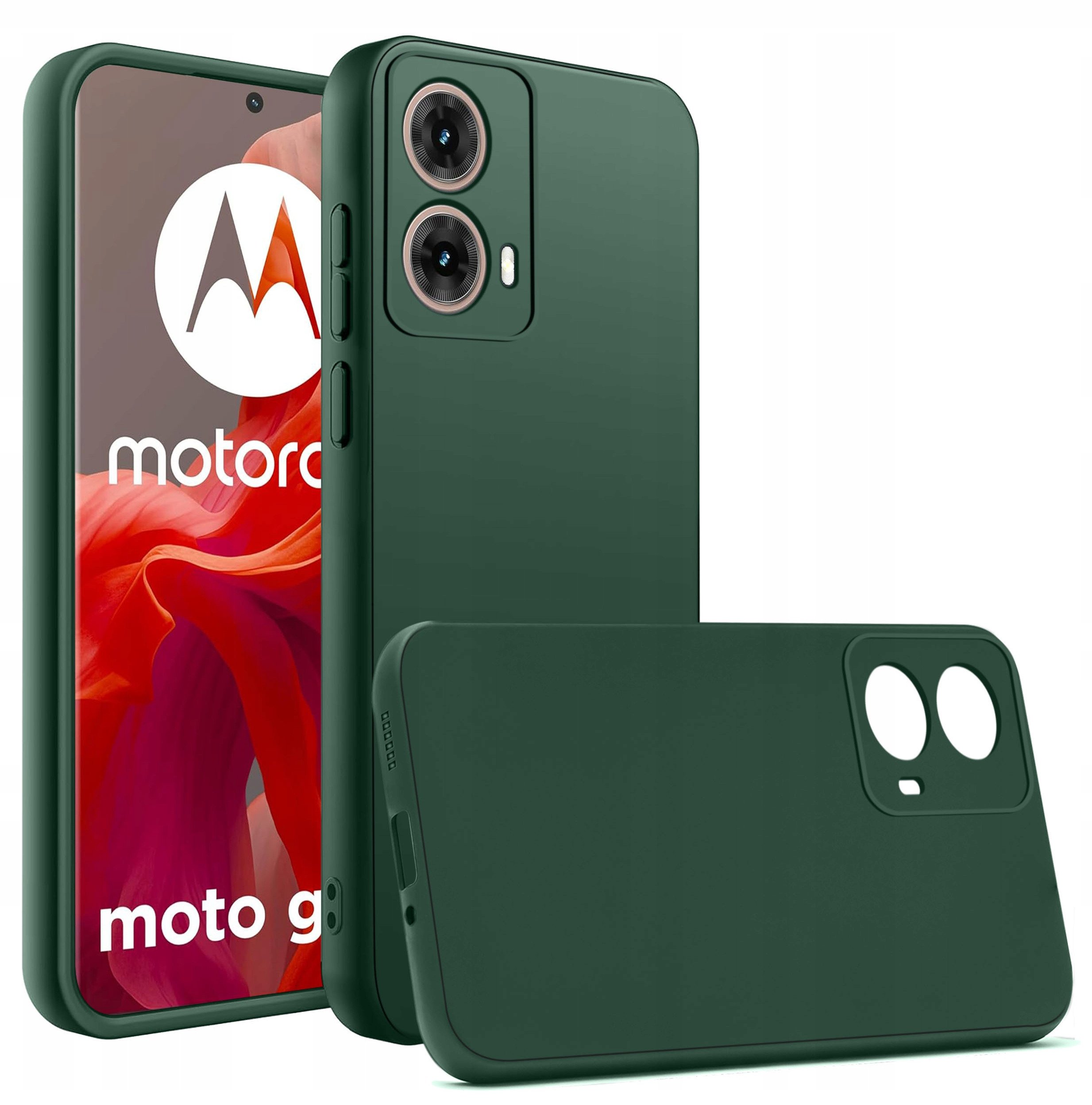 Etui do Motorola Moto G85 silikonowe MATOWE