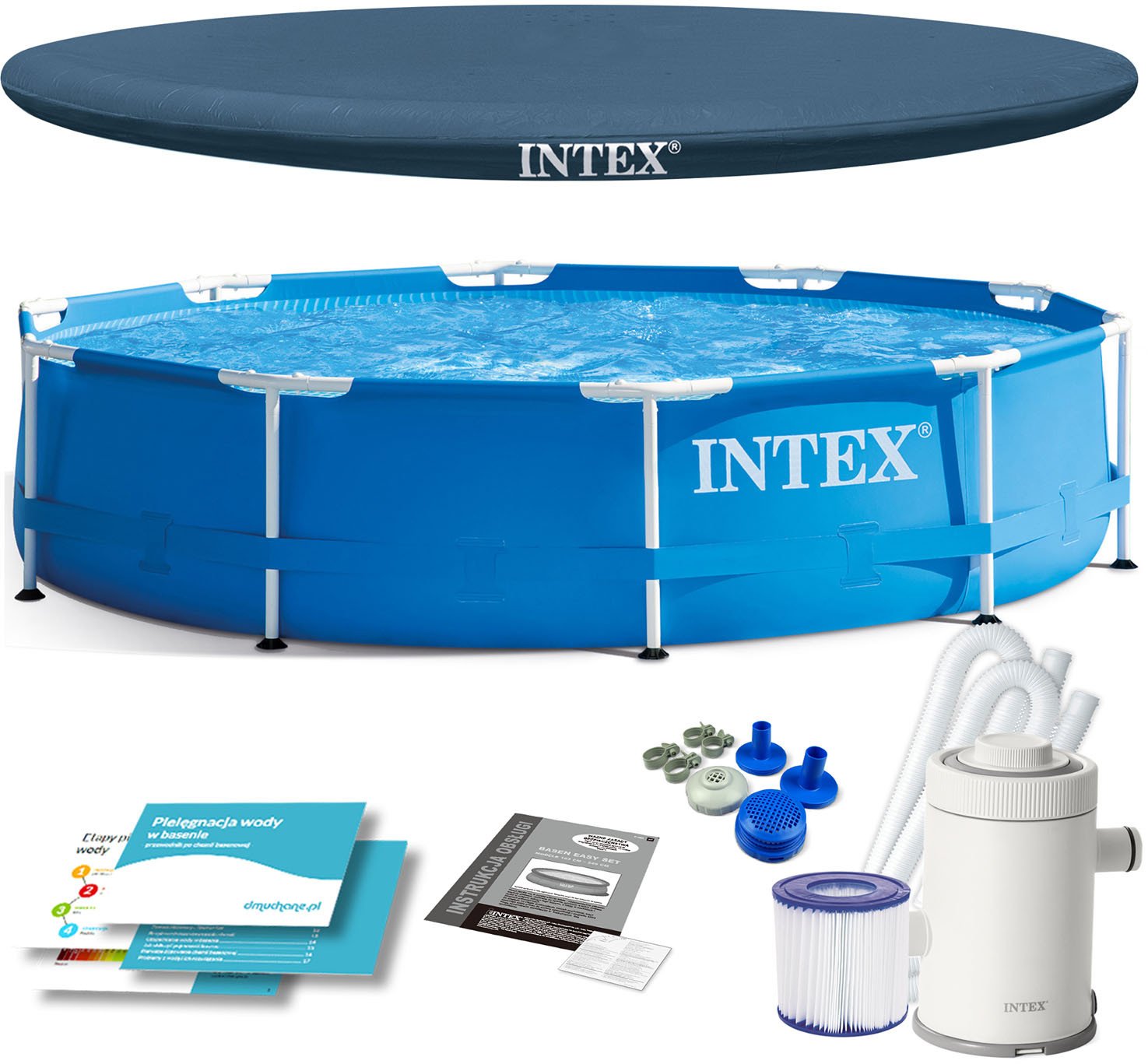 Intex Basen stelażowy 305cm 4w1 (28202)