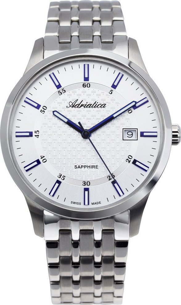Zegarek Adriatica Zegarek męski Adriatica A1256.51B3Q srebrny