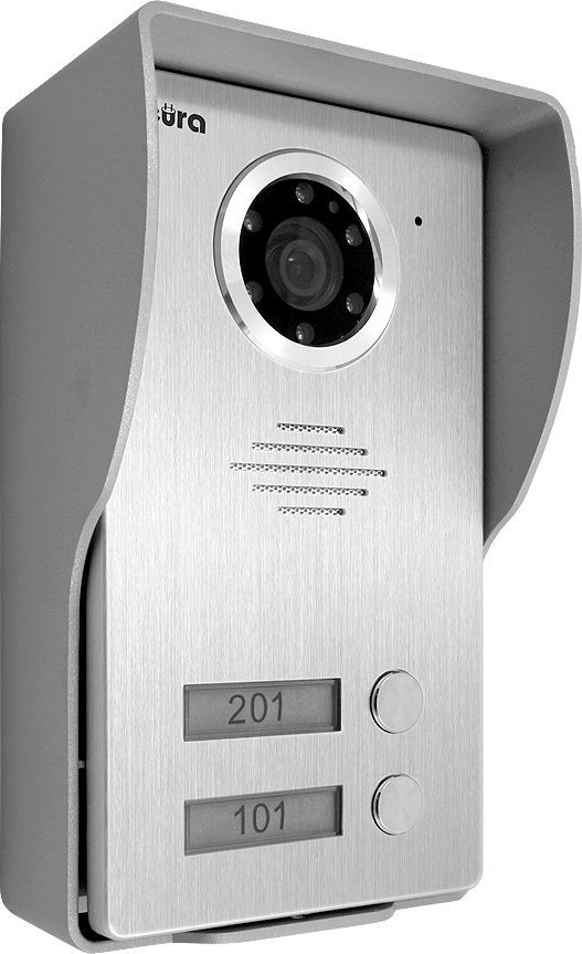 Eura Kaseta zewnętrzna modułowa WIDEODOMOFONU EURA VDA-23A3 EURA CONNECT dwurodzinna