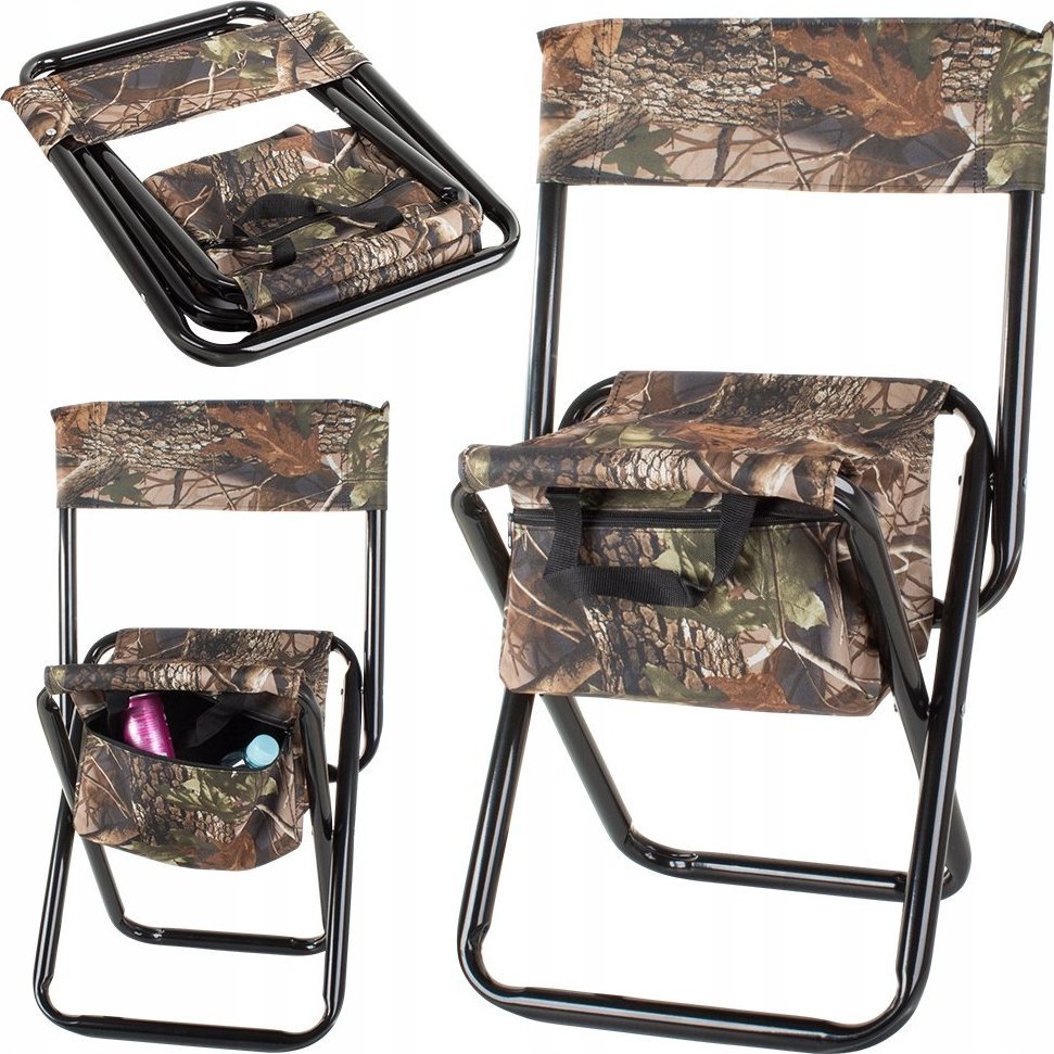 Verk KRZESŁO WĘDKARSKIE Z OPARCIEM I TORBĄ TURYSTYCZNE