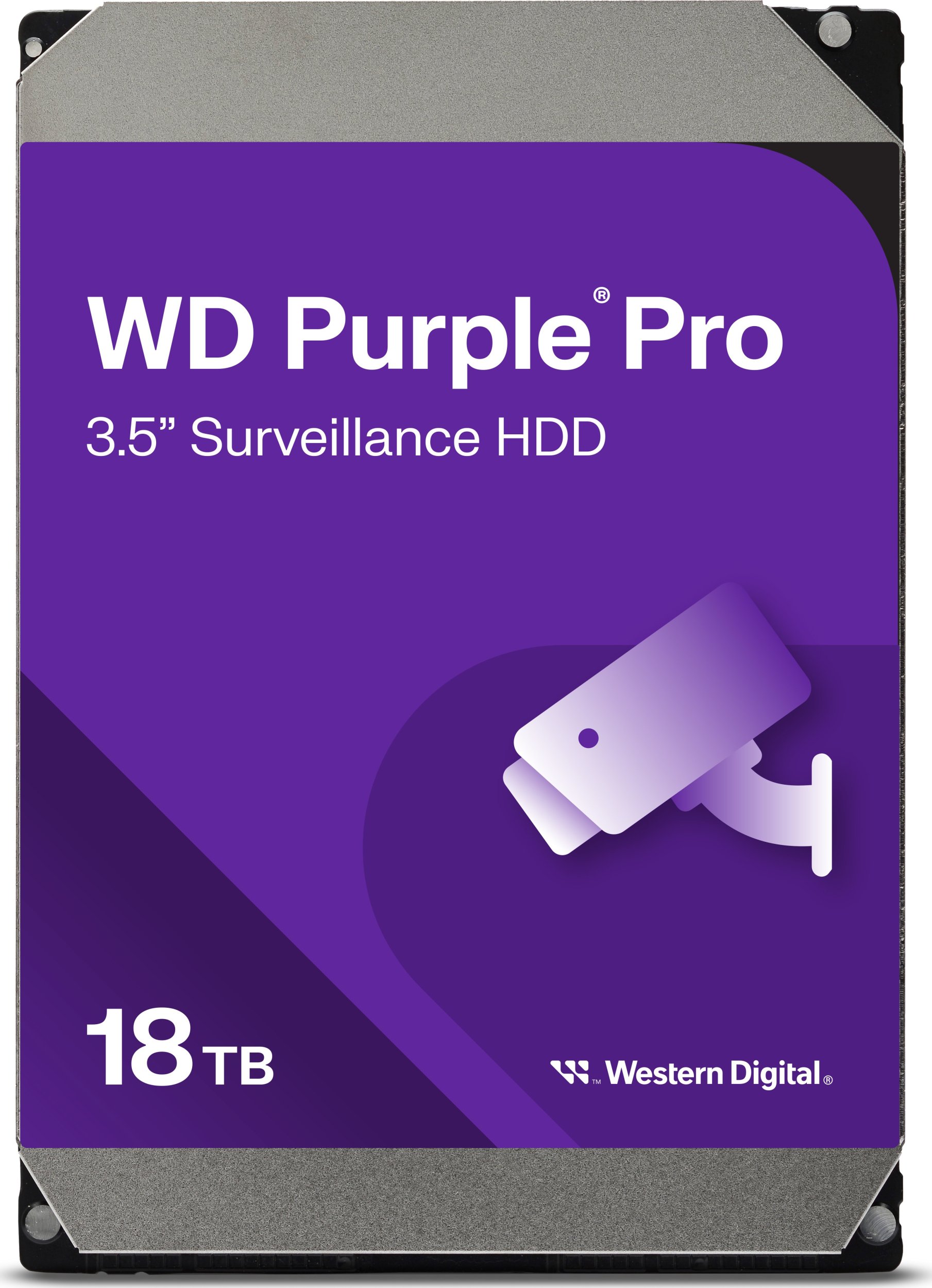 Dysk serwerowy WD Purple Pro 18TB 3.5'' SATA III (6 Gb/s) (WD181PURP)