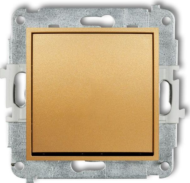 Karlik MINI Łącznik jednobiegunowy złoty 29MWP-1