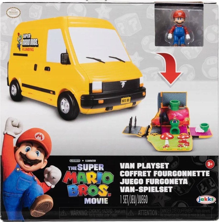 Nintendo NINTENDO Super Mario mini figure and vehicle, 417134