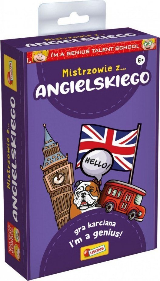 Lisciani I'M A GENIUS MISTRZOWIE z angielskiego