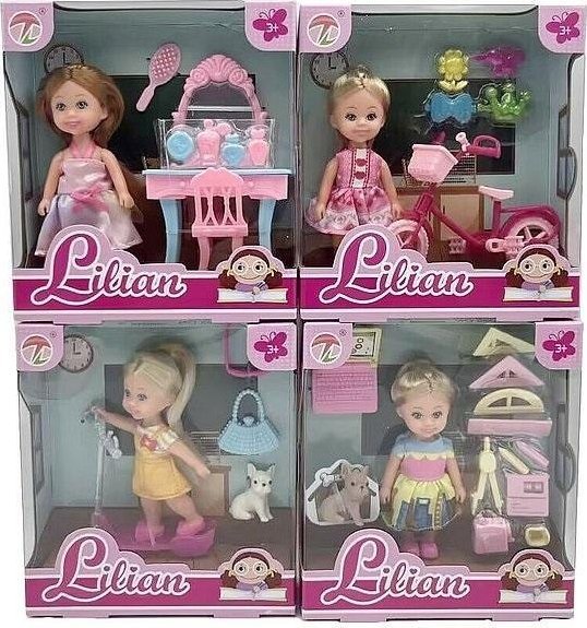 Lalka 11.5cm z akcesoriami MIX