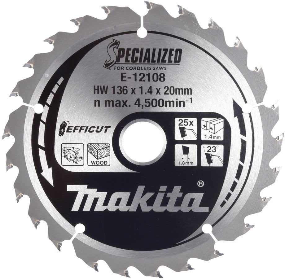 Makita Makita E-12120 EFFICUT Saw Blade 136x20x25Z