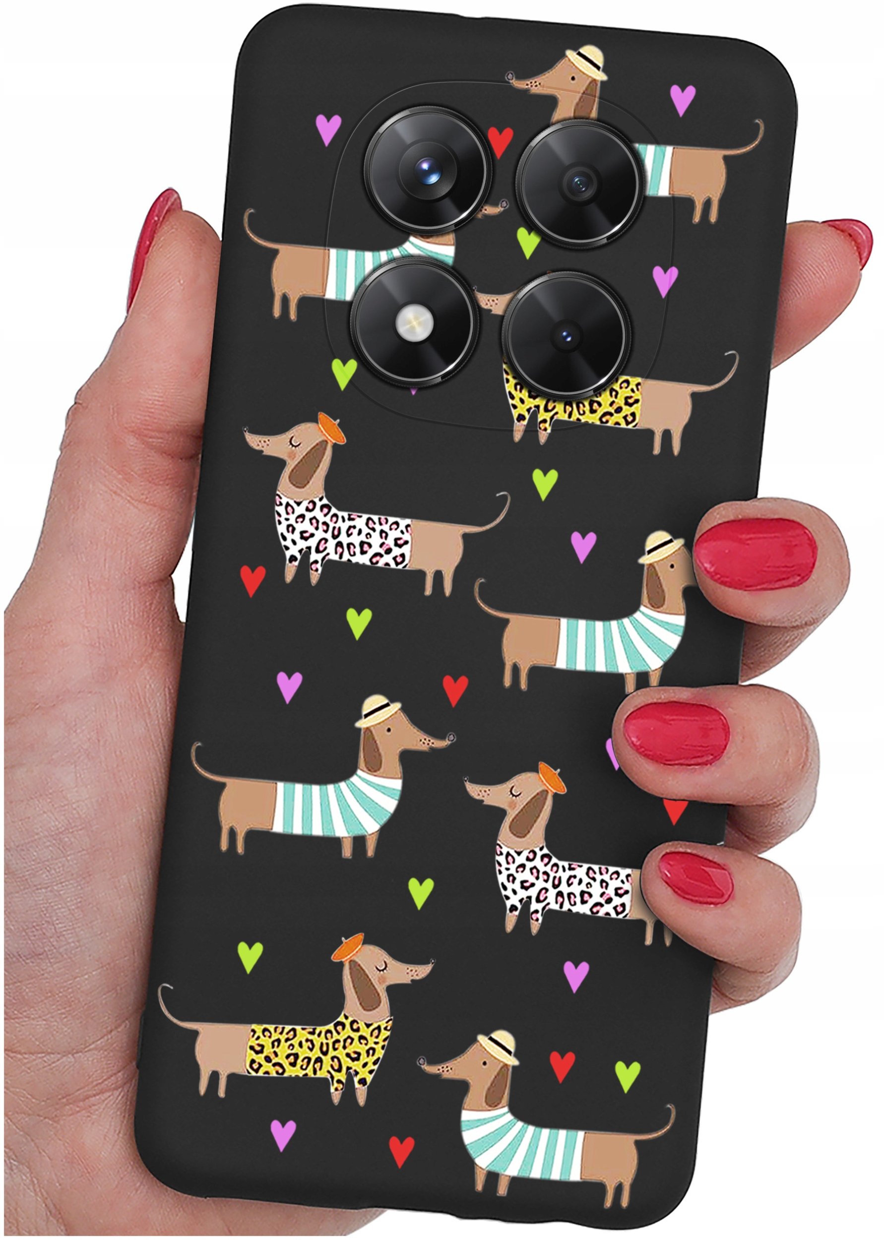 ETUI do Xiaomi Redmi Note 14 Pro 5G | WZORY | SILIKONOWE MATT CASE