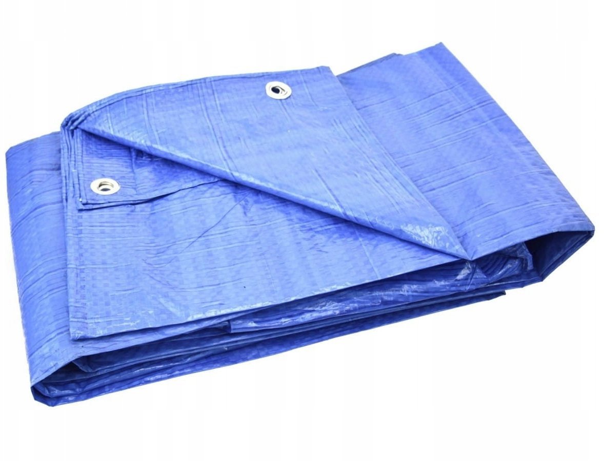 Plandeka 4x5m lekka/niebieska +/-5% (12)