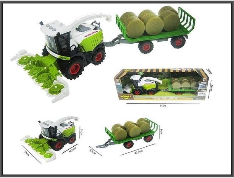 Kombajn z przyczepą 39cm św/dźw HFU19 38323