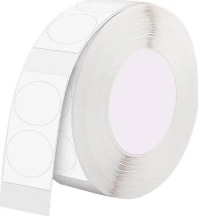 Niimbot Etykiety Termiczne Niimbot naklejki T 14x28mm 200 sztuk (białe okrągłe)