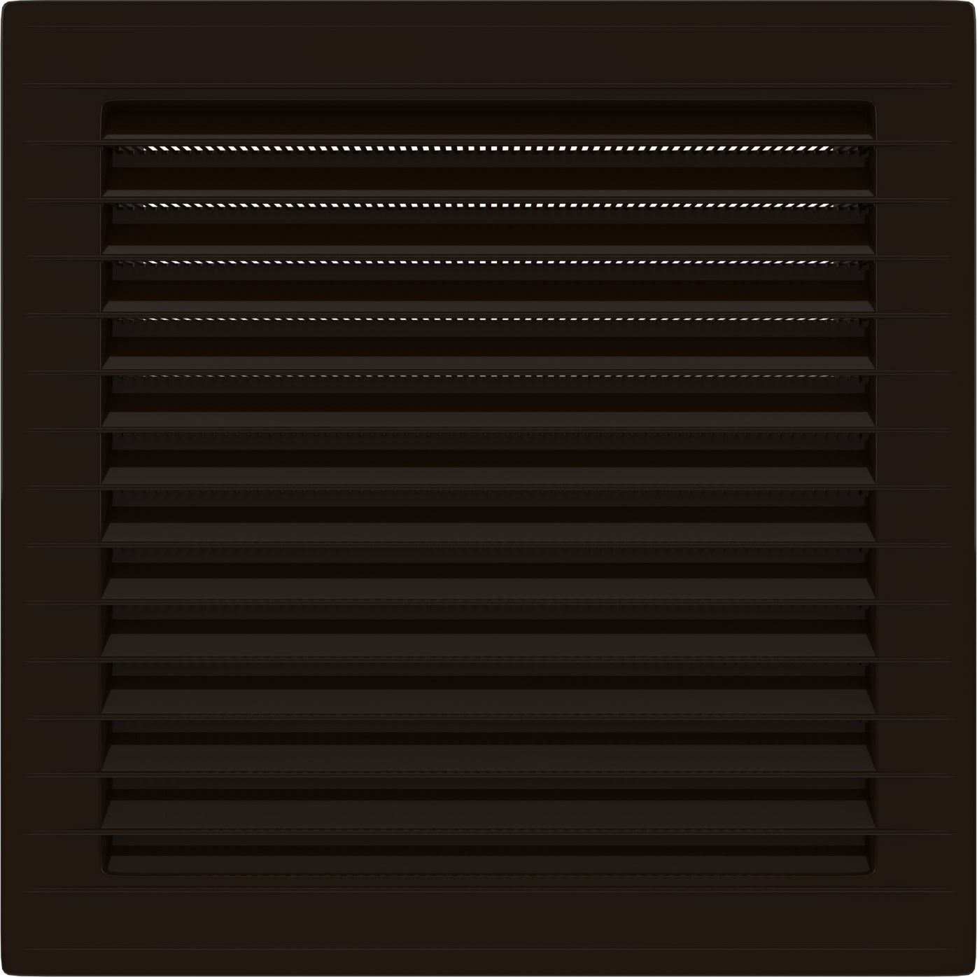 airRoxy Kratka wentylacyjna skośna z siatką 14x14 brąz AirRoxy 0921