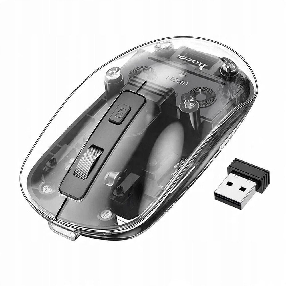 Myszka bezprzewodowa Hoco 2,4G 1600 dpi GM29 czarna
