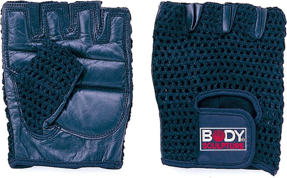 Body Sculpture Rękawice skórzane czarne r. XL (SW 83)