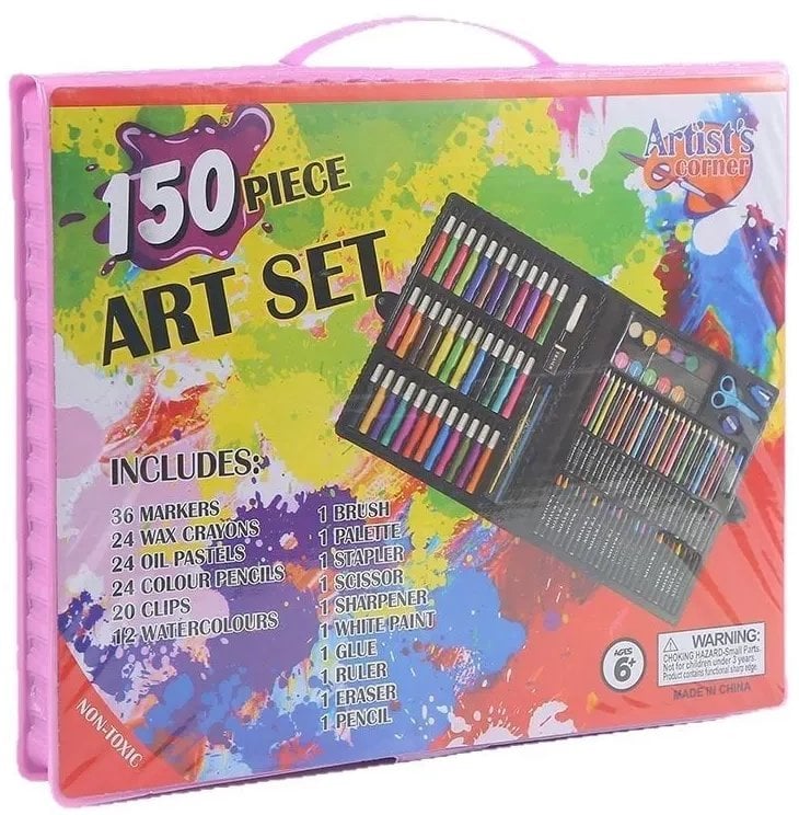 Extralink | Zestaw artystyczny do malowania | art set 150 elementów