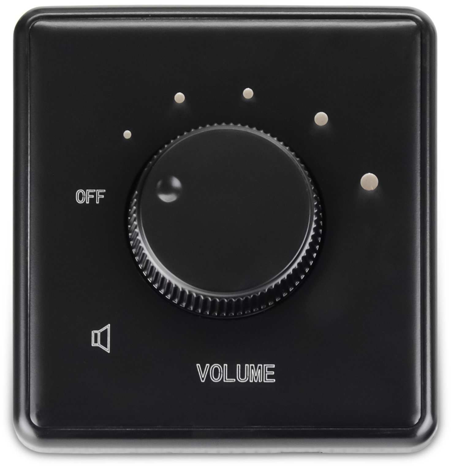 AudioPort Regulator głośności 10W/100V - ARG1 czarny one size