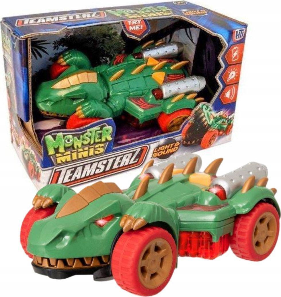 Teamsterz TEAMSTERZ auto Monster Dinozaur św/dźw 1417277 /12