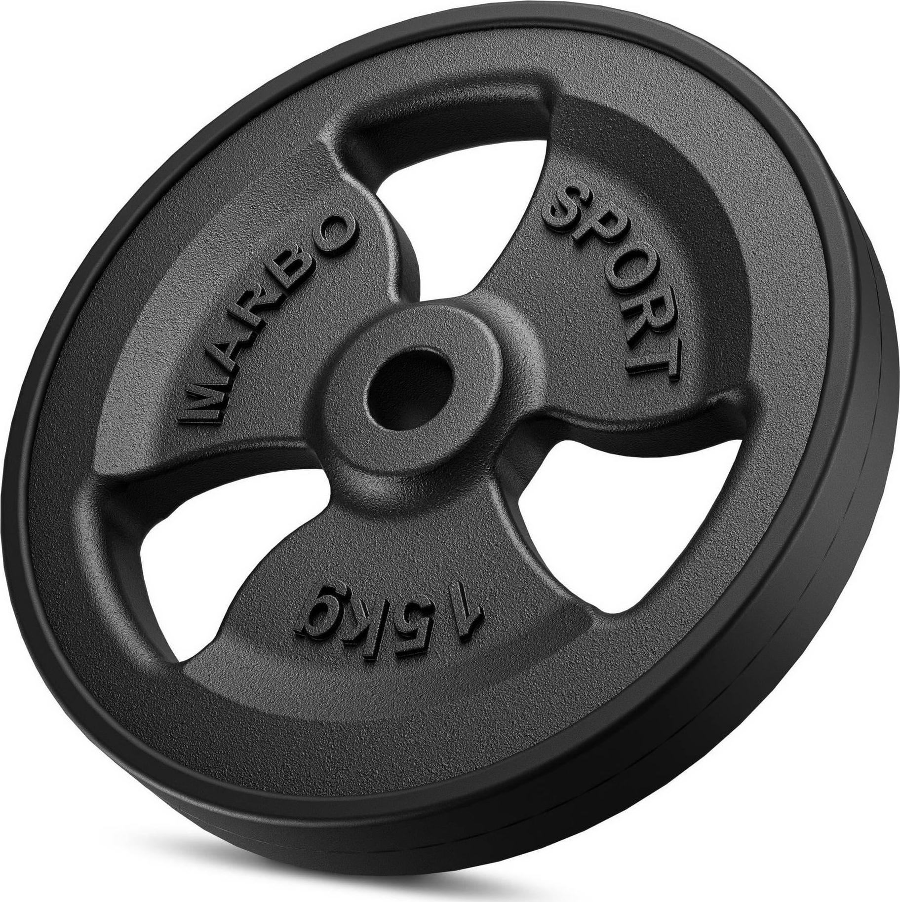 Marbo Sport Obciążenie żeliwne gumowane 15 kg MW-O15G-kier - Marbo Sport