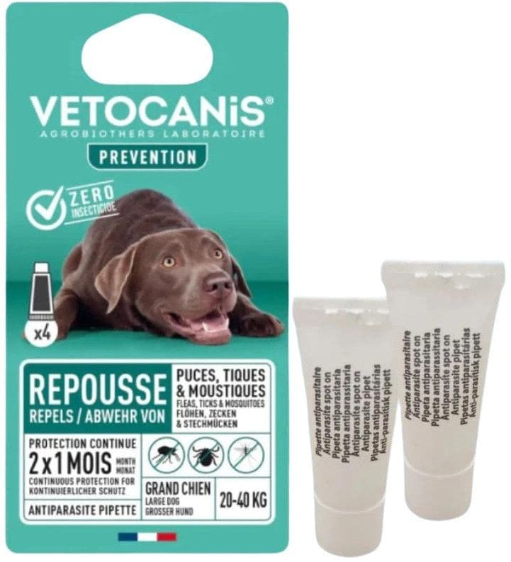 MIXTURE FOR DOGS 20KG 4X3ML