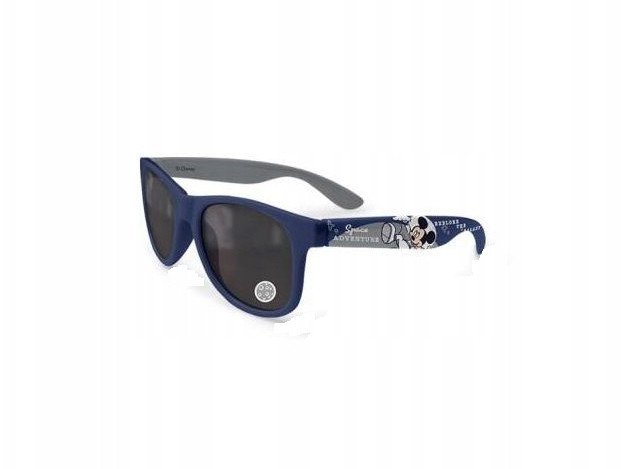 Okulary przeciwsłoneczne Mickey dla dzieci UV 400 granatowo - szare