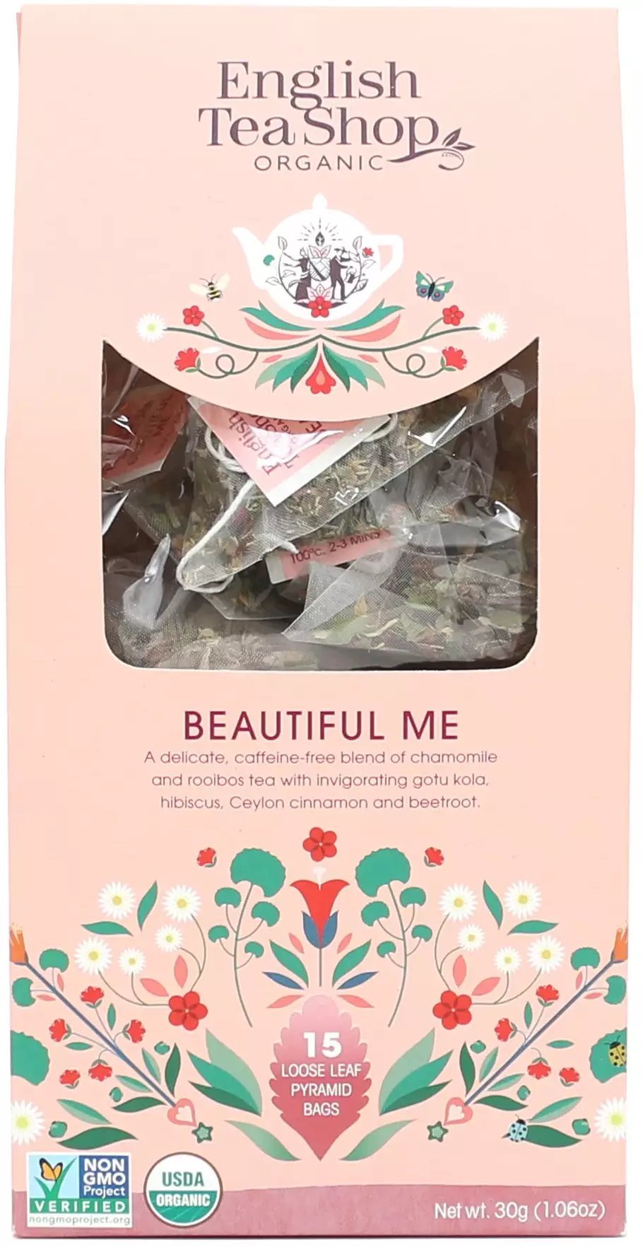 English Tea Shop Herbata ziołowa Beautiful Me 15 piramidek