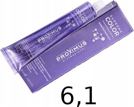 Proximus PROXIMUS Farba do włosów SUPREME COLOR NANOTECHNOLOGY - 6,1