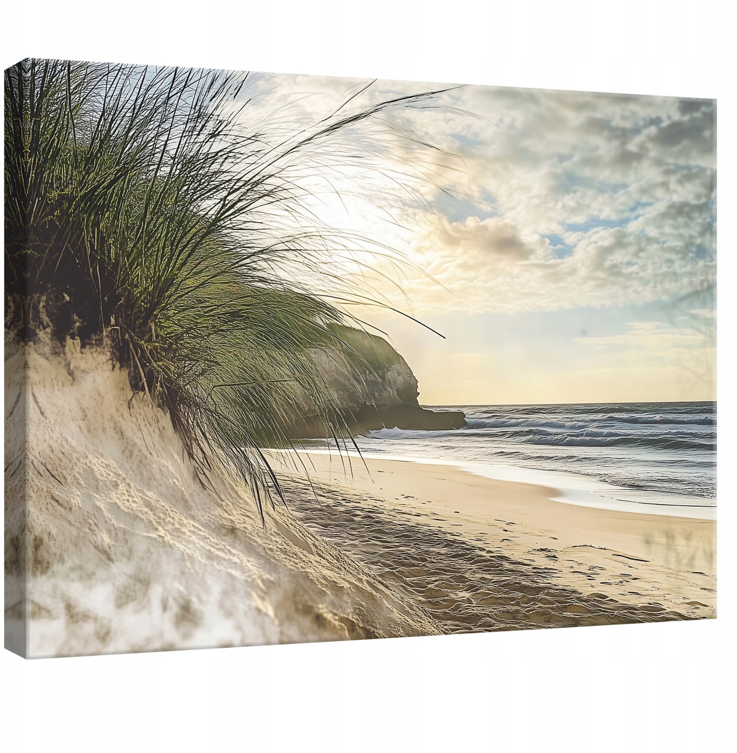 OBRAZ NA PŁÓTNIE ŚCIANĘ MORZE PLAŻA NATURA DO SYPIALNI SALONU KUCHNI 60x40