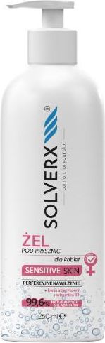 Solverx Żel pod prysznic Sensitive Skin 250ml