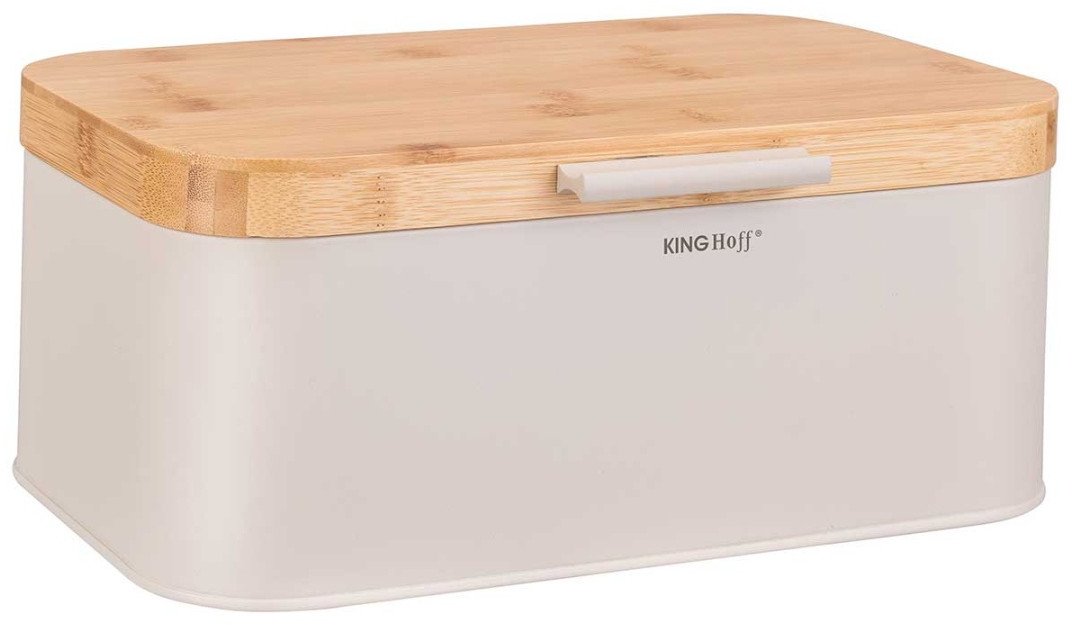 Chlebak Stalowy Z Babusową Pokrywą Kinghoff Kh-1928