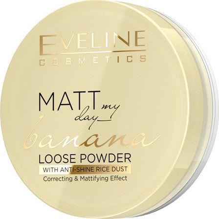 Eveline Puder sypki Matt My Day Banana Loose Powder Correcting&Mattifying 6g