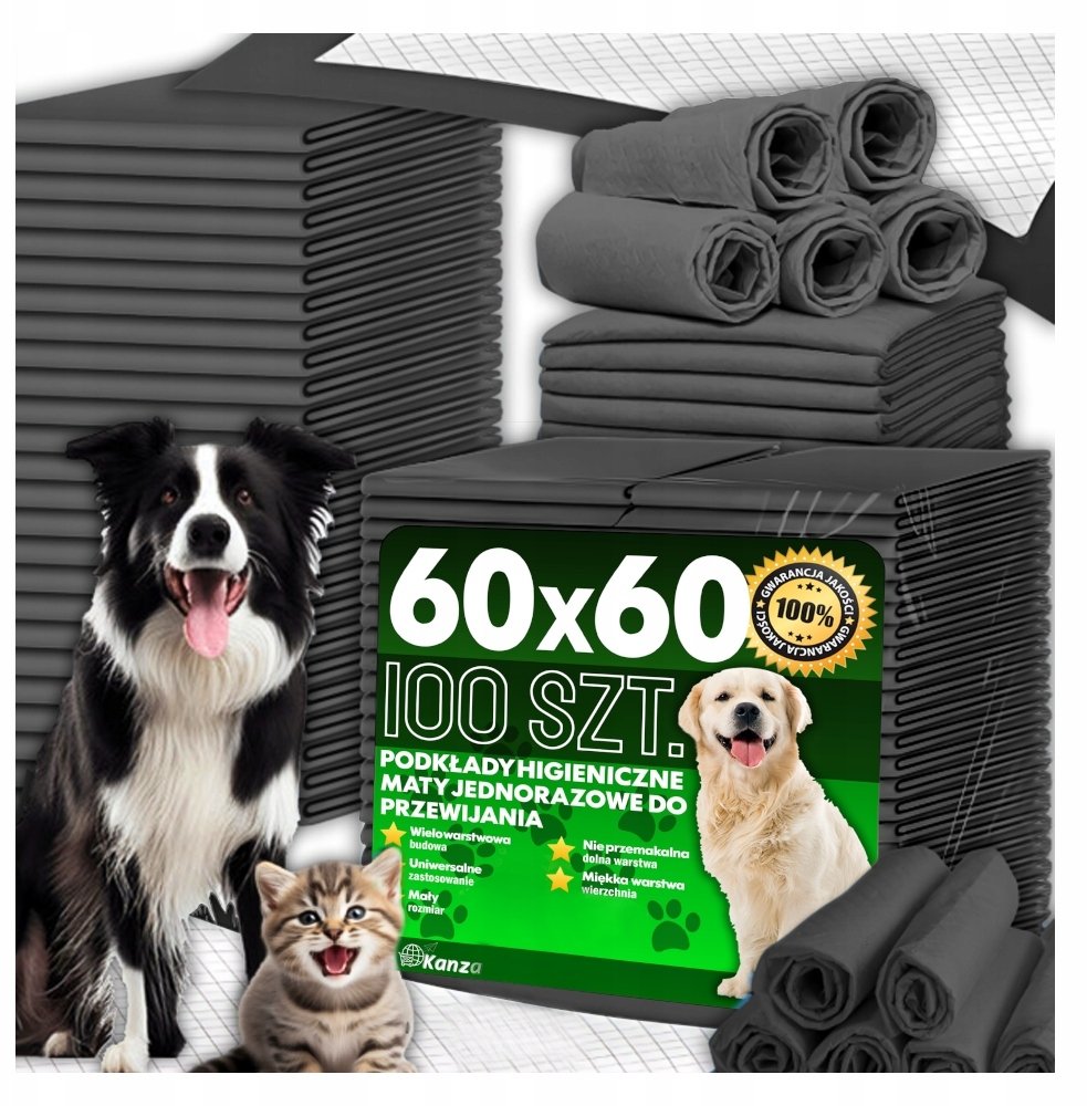 PODKŁADY MATY HIGIENICZNE 50 SZTUK KANZA