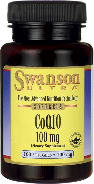 Swanson Koenzym Q10 100mg 100 kaps.
