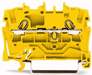 Wago Złączka szynowa 2-przewodowa 2,5mm2 żółta (2002-1206)