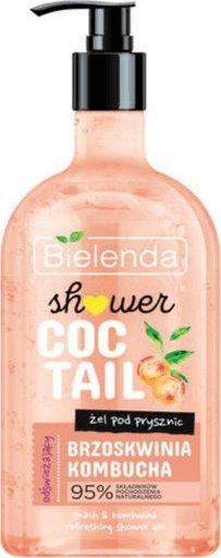 Bielenda Bielenda Shower Coctail Żel pod prysznic odświeżający Brzoskwinia & Kombucha 400ml
