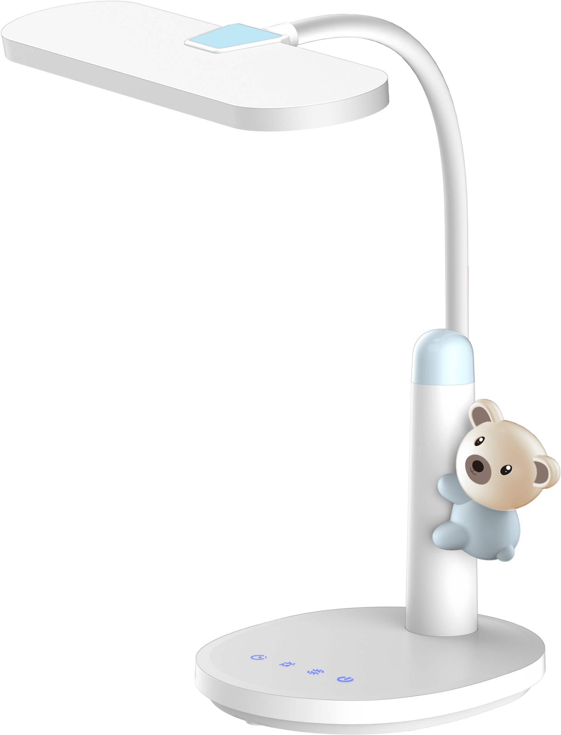 Lampka biurkowa Standart biała